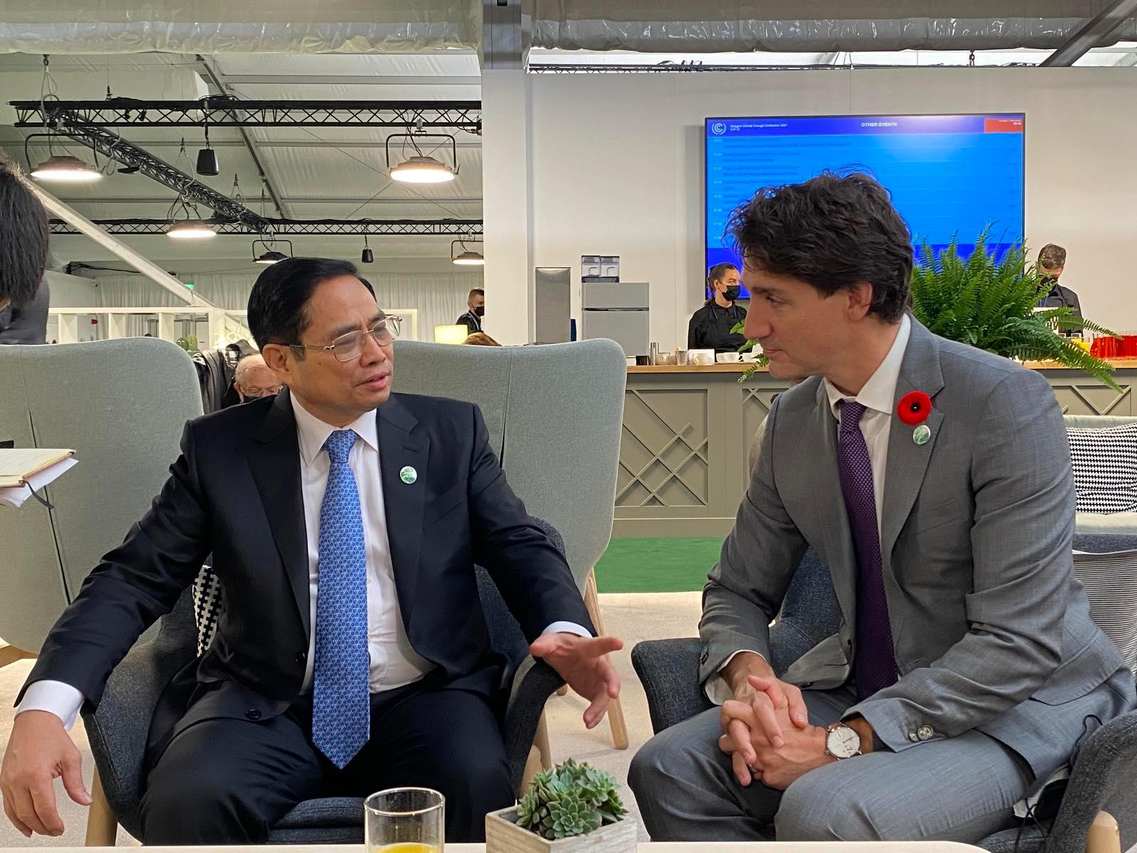 Thủ tướng Việt Nam và Canada